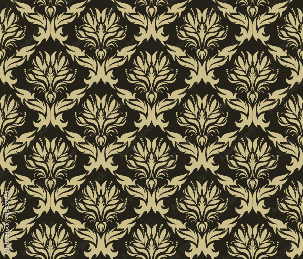 seamless damask pattern seamless damask pattern