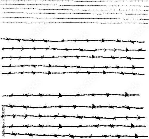 Barbed wire