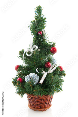 Cheerful christmas tree