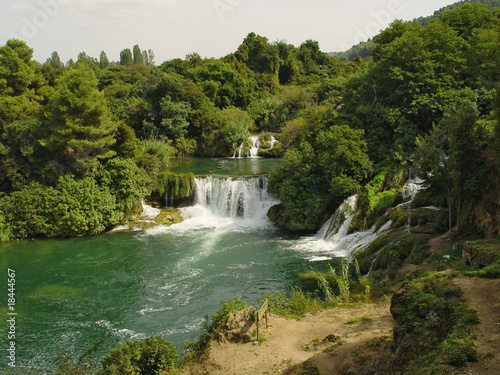 Green waterfall  2 