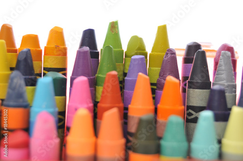 used crayons collection