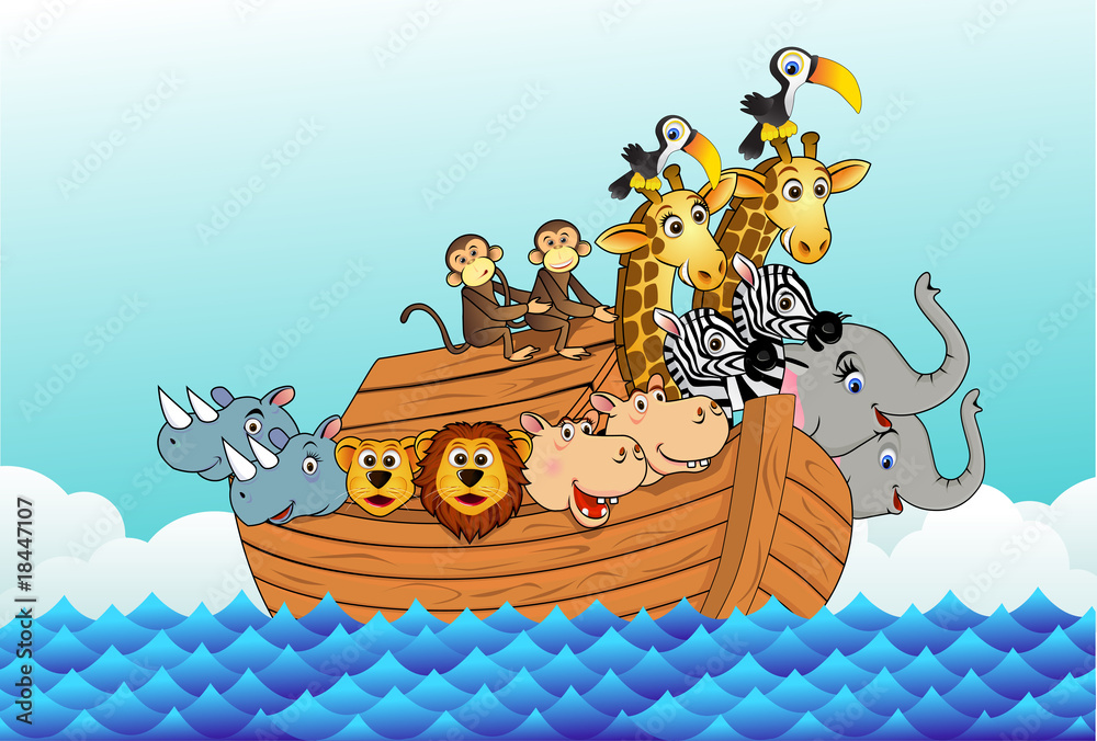 Naklejka premium Noah's Ark