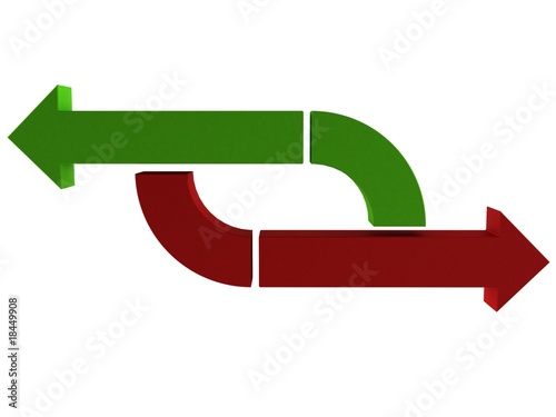 Slika na platnu Arrows
