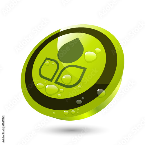 bio ökologisch natur zeichen symbol