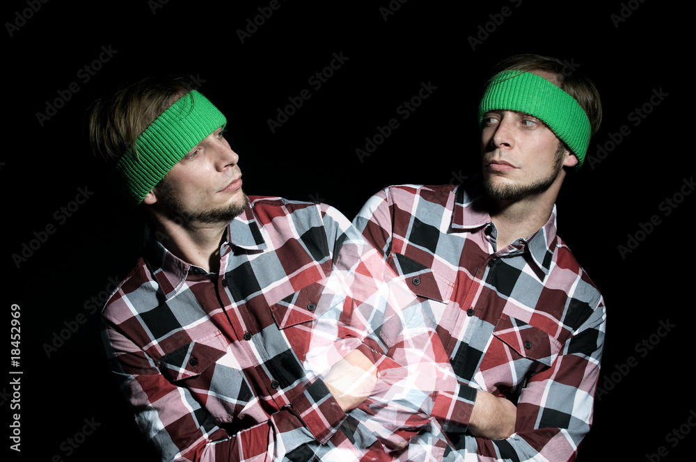 Naklejka premium schizo