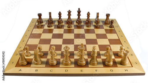 Schach Grundstellung 1