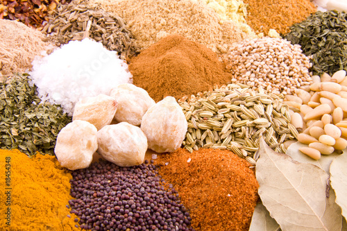 Spices from the orient photo