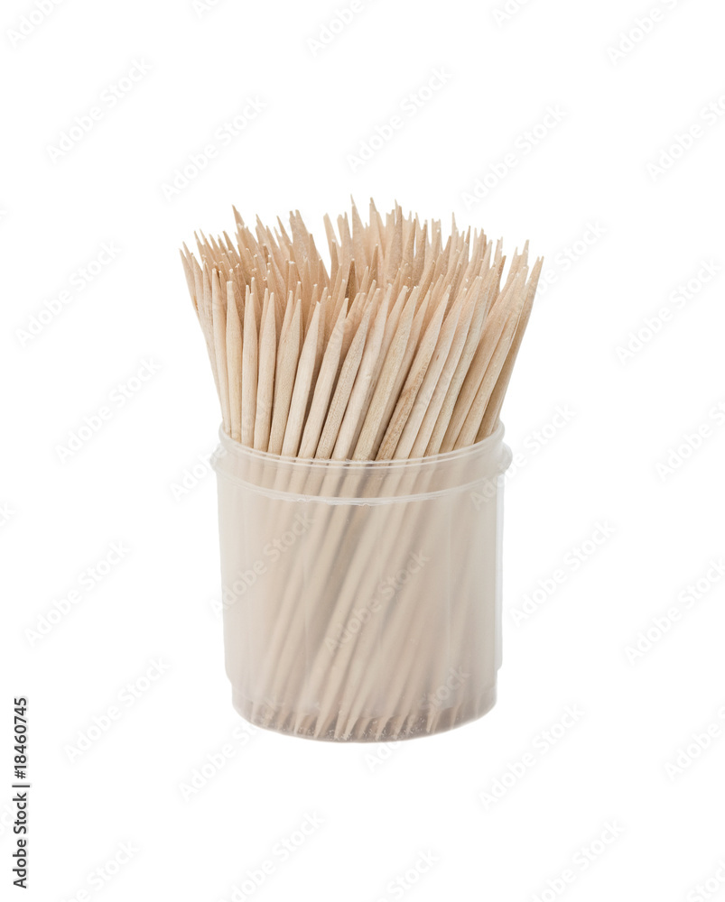 Toothpicks in box