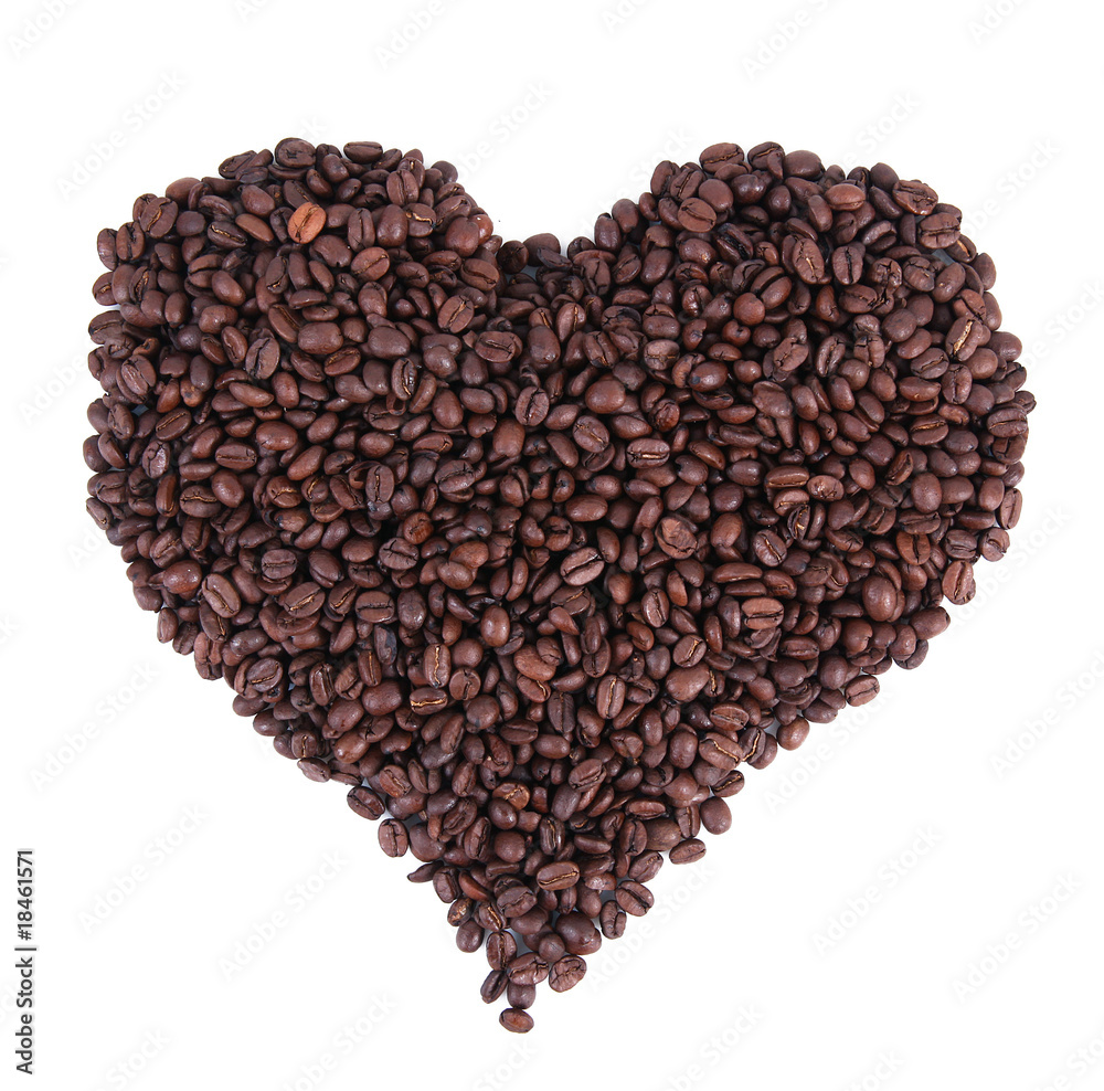 Fototapeta premium cuore di caffè