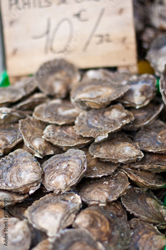huitres plates de Cancale