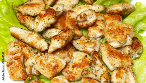 Wallpaper Mural Roasted chicken slice Torontodigital.ca