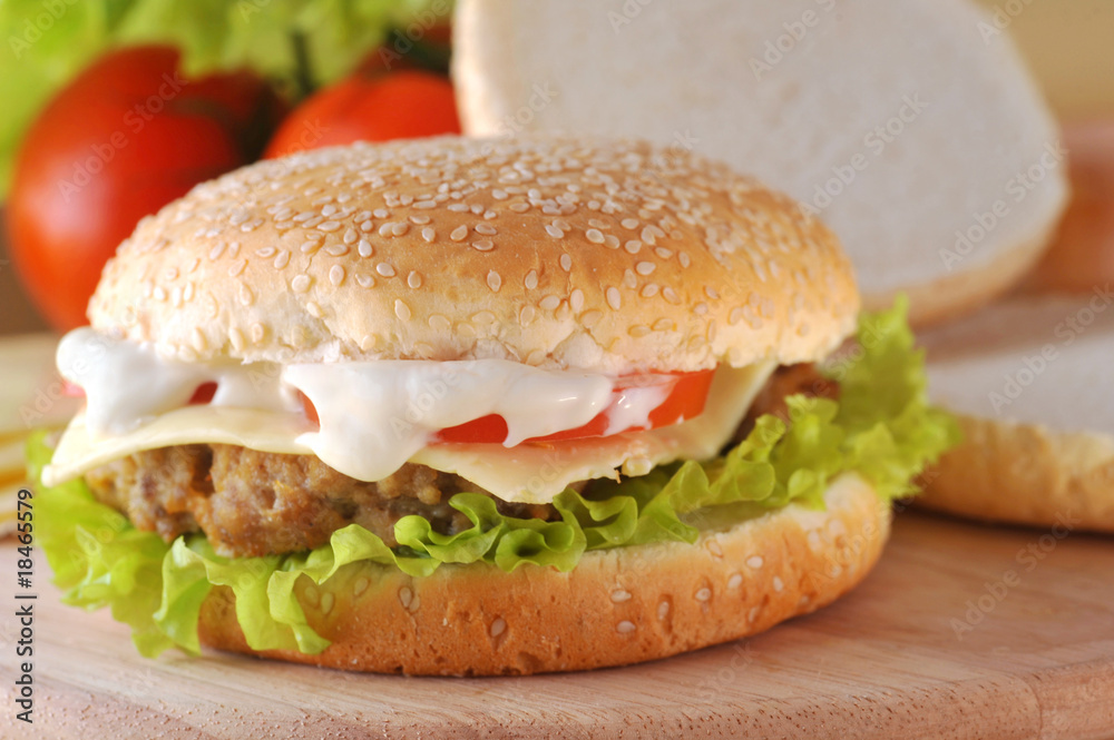 sandwich with cutlet sandwich with cutlet