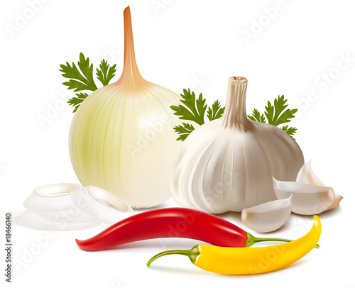 Photorealistic vector illustration. Spice.
