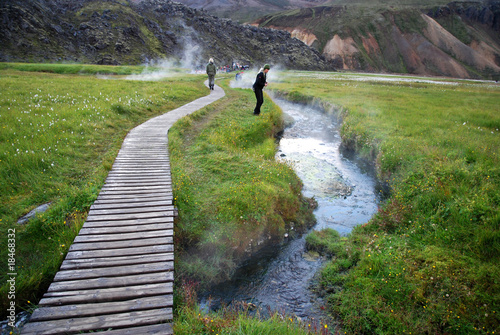 фотографія landmannalaugar hot spot