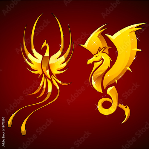 dragon & phoenix