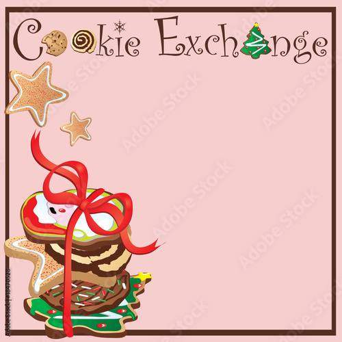 Invitation for a Cookie Exchange Party