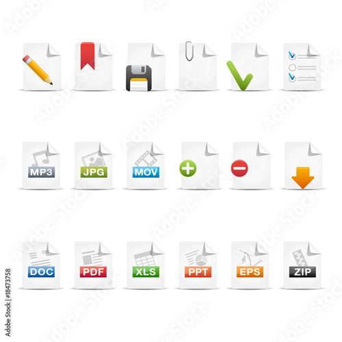 Professional Icon Set / 2 - Documents