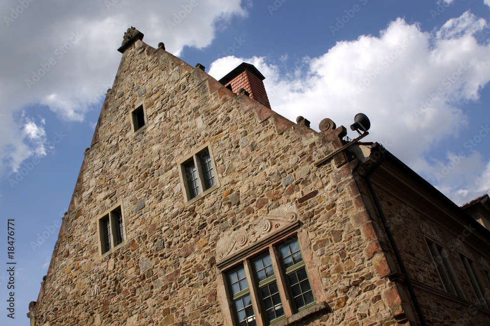 Naklejka premium Altes Rathaus in Rinteln (Detail)