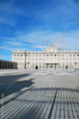Les grilles du Palais Royal de Madrid