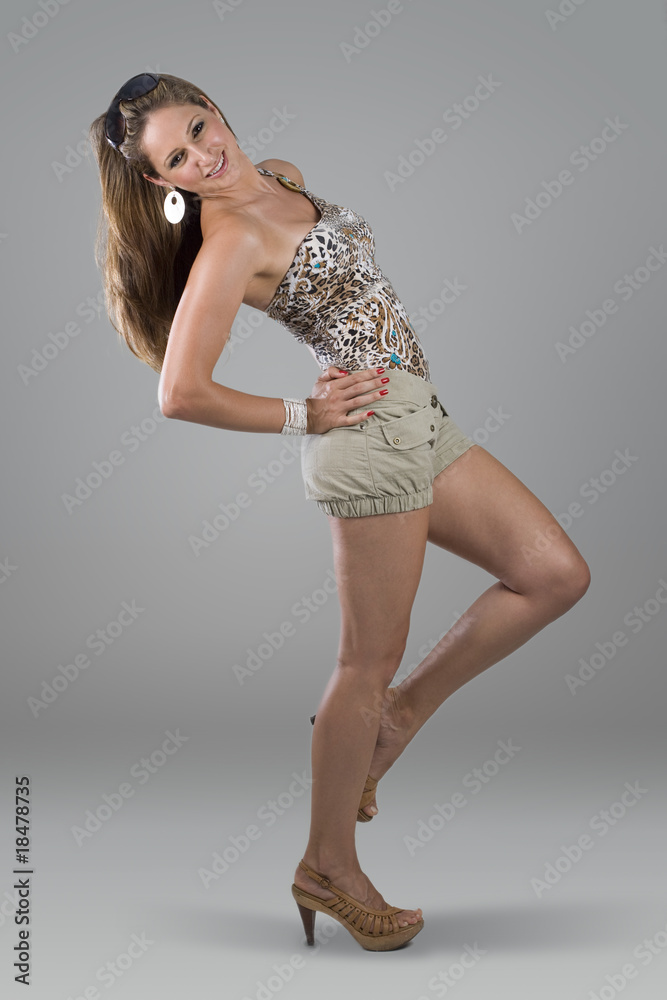 Naklejka premium Sexy Girl