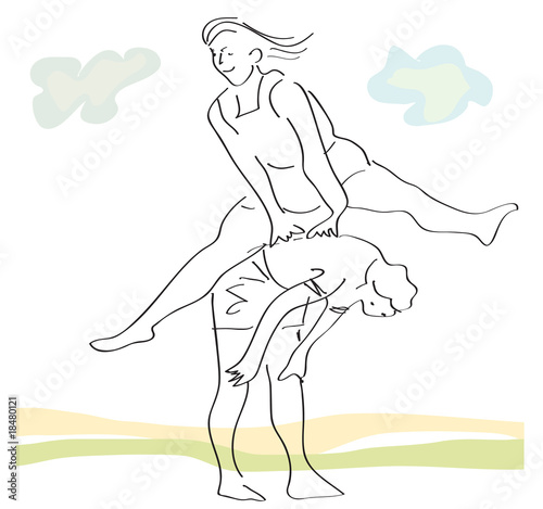 gioco del salto al tratto