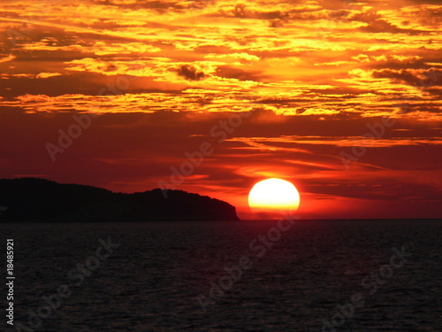 Fototapeta Naklejka Na Ścianę i Meble -  Paxos sunset