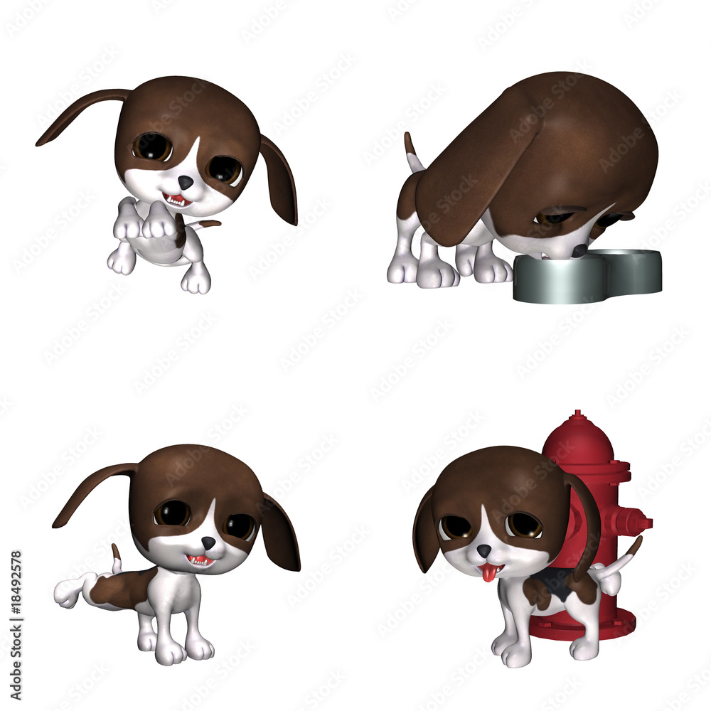Puppy Poses 1 Puppy Poses 1