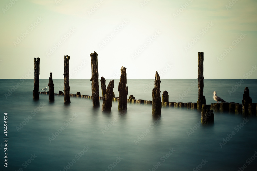 Sea image (long exposure)