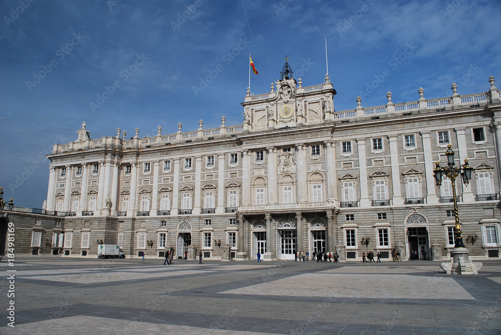 Le Palais Royale à Madrid