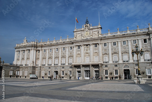 Le Palais Royale à Madrid