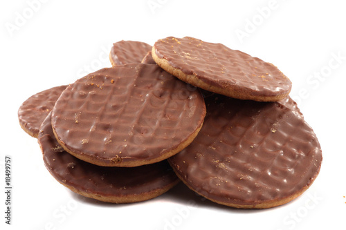 Obraz na płótnie chocolate digestives. w salonie