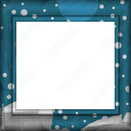 cadre neige de noël