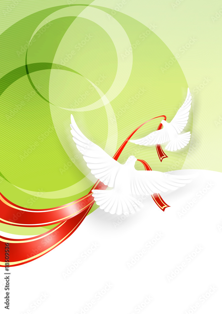 Obraz premium abstract artistic pigeon wallpaper