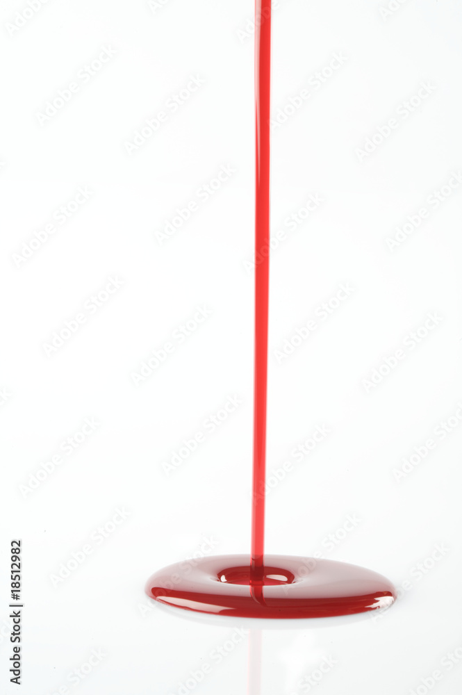 falling cassis on a white background falling cassis on a white background