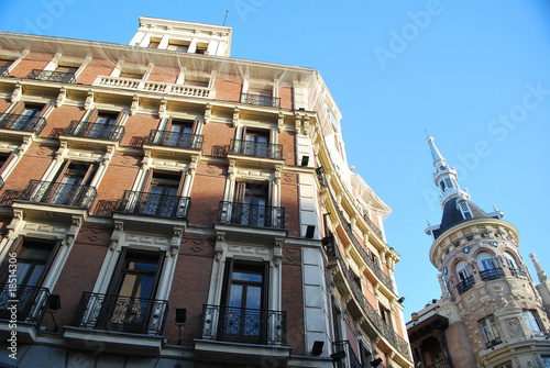 Des immeubles chics à Madrid © Yvann K