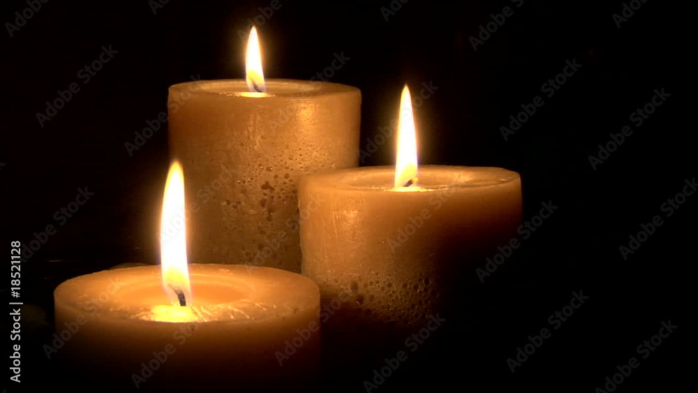3 Isolated Candles 3 Isolated Candles