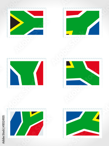 south africa ticket illustration