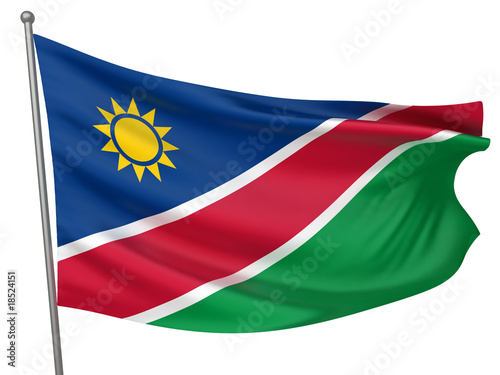 Free Download Namibia National Flag - GFXLoad