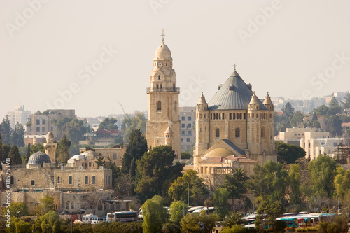Church of the Dormition in Jerualem, Israel photo