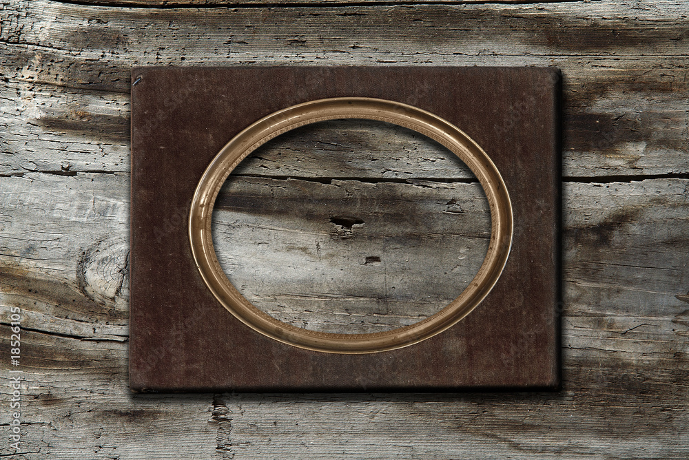frame on wooden background frame on wooden background