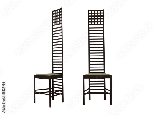 Art Nouveau chair