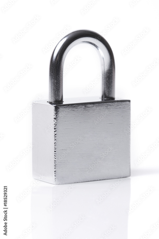 Lock on a white background Lock on a white background