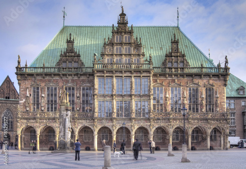 Bremer Marktplatz mit Rathaus