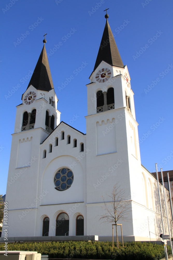 Götzis Kirche StockFoto Adobe Stock