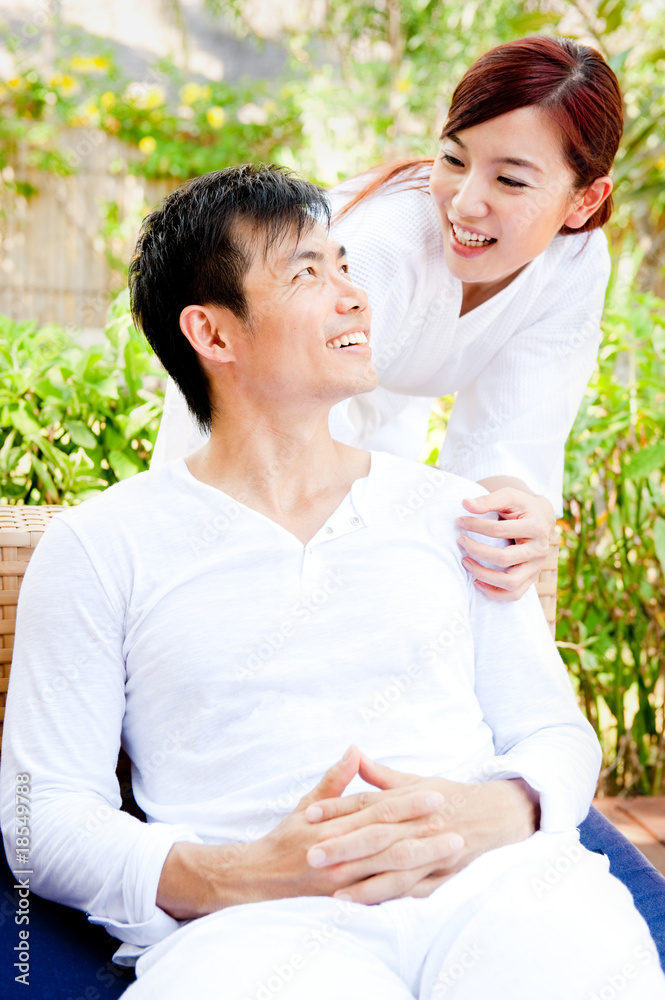 Couple Outdoors Couple Outdoors