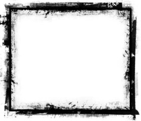 Computer designed grunge border