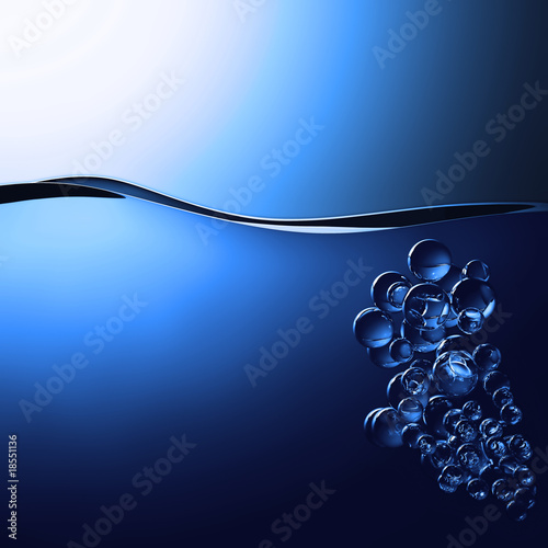 water waves and bubbles on ...