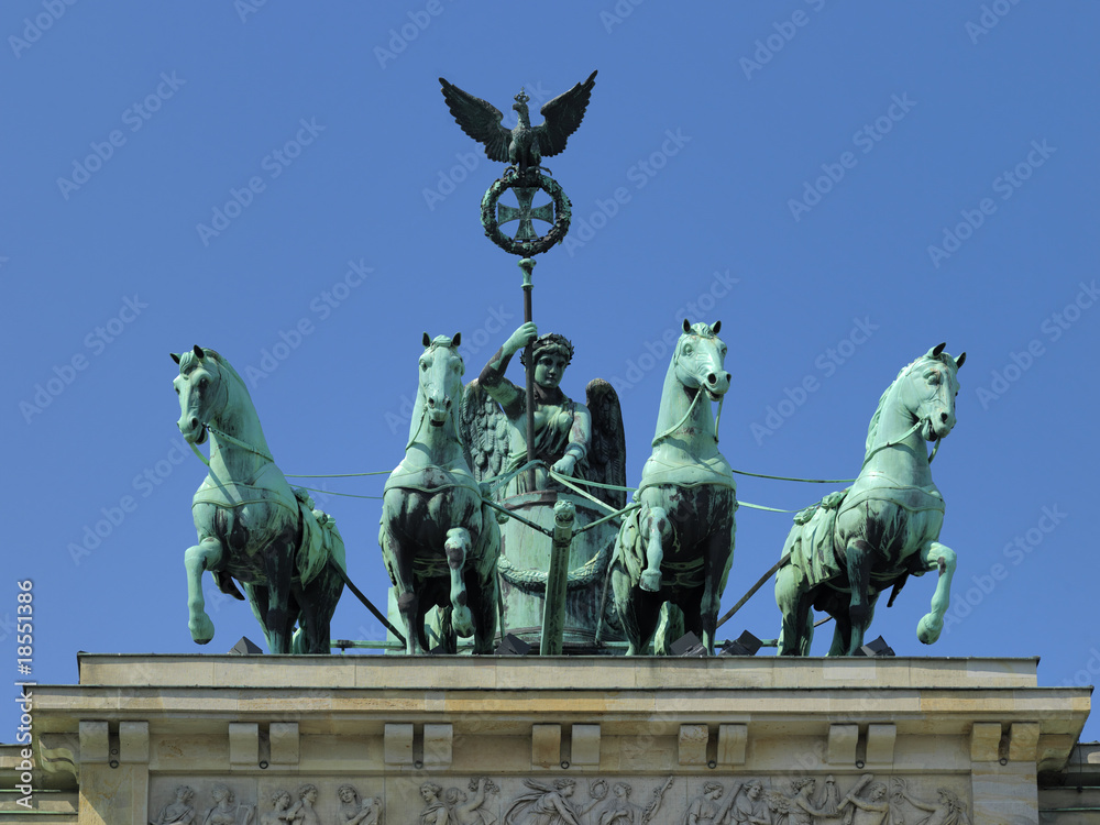 Obraz premium Berlin - Brandenburger Tor