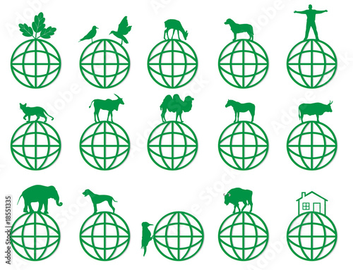 Earth and Ecology symbols