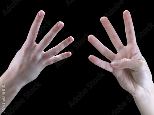 gestures, the hands, four